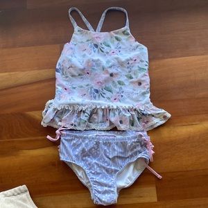 Cheeky Plum Selah Tankini- Dusty Rose